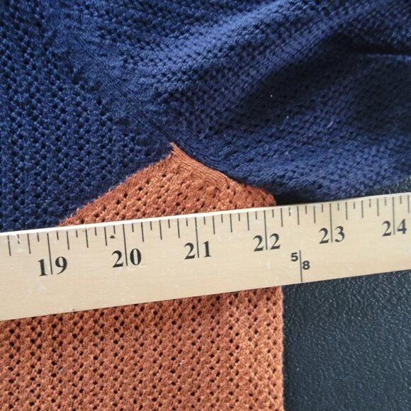 Sean John Short Sleeve Sweater Pullover Colorblock Black Knit Mens Size XL - Picture 6 of 6